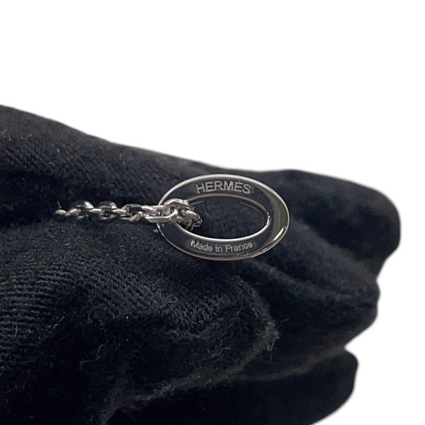 エルメス ネックレス ミニ・ポップアッシュ ローズドラジェ/シルバー金具 HERMES アクセサリー