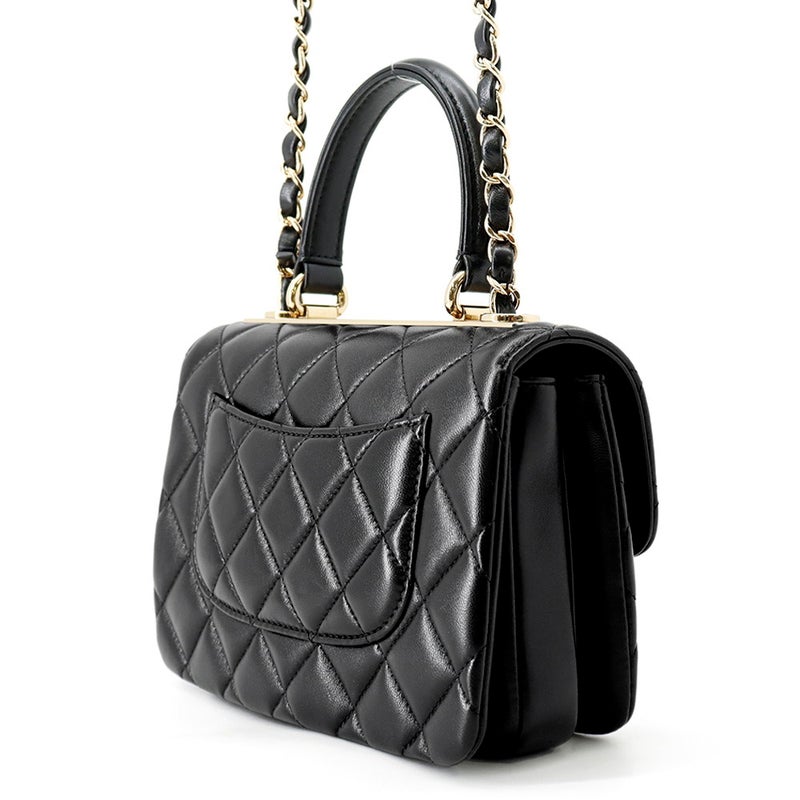 シャネル ハンドバッグ ココマーク マトラッセ A92236 CHANEL バッグ 2wayショルダーバッグ 黒