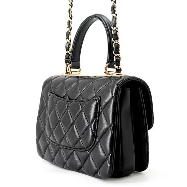 シャネル ハンドバッグ ココマーク マトラッセ A92236 CHANEL バッグ 2wayショルダーバッグ 黒