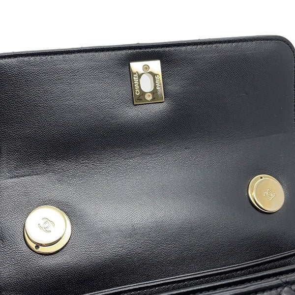 シャネル ハンドバッグ ココマーク マトラッセ A92236 CHANEL バッグ 2wayショルダーバッグ 黒