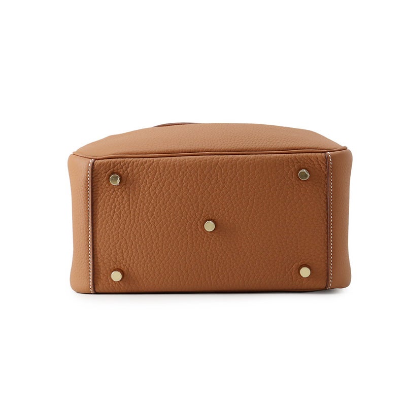 エルメス ハンドバッグ リンディ26  ゴールド/ゴールド金具 トリヨンクレマンス K刻印 HERMES 2way ショルダーバッグ