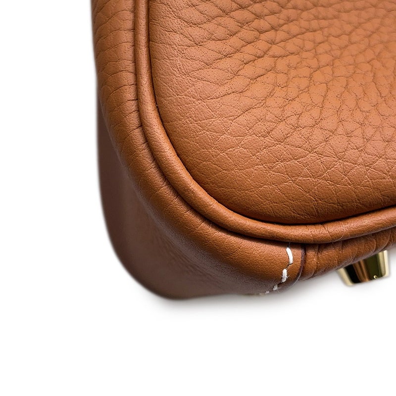 エルメス ハンドバッグ リンディ26  ゴールド/ゴールド金具 トリヨンクレマンス K刻印 HERMES 2way ショルダーバッグ
