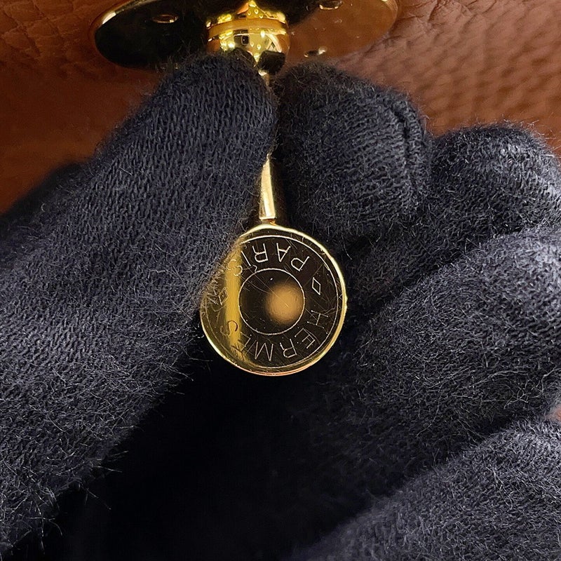 エルメス ハンドバッグ リンディ26  ゴールド/ゴールド金具 トリヨンクレマンス K刻印 HERMES 2way ショルダーバッグ