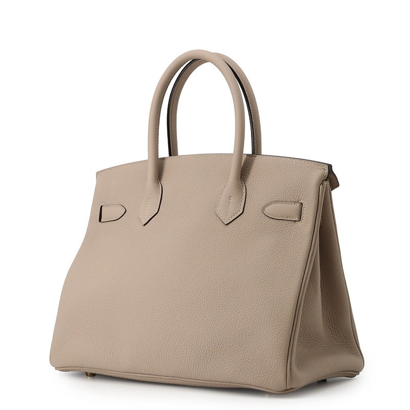 エルメス バーキン30 トゥルティエールグレー/ゴールド金具 トゴ T刻印 HERMES Birkin ハンドバッグ