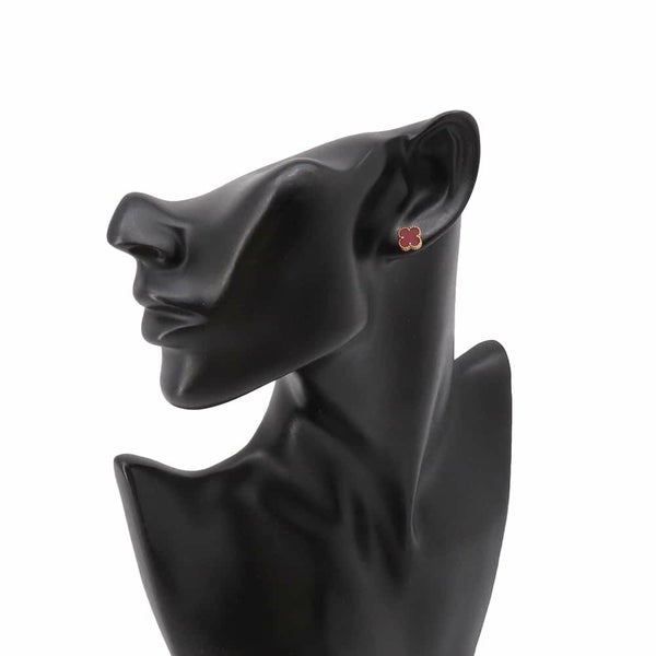 ヴァンクリーフ&アーペル ピアス スウィート アルハンブラ ピアス カーネリアン K18PG VCARN6BO00