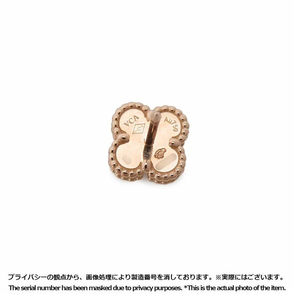 ヴァンクリーフ&アーペル ピアス スウィート アルハンブラ ピアス カーネリアン K18PG VCARN6BO00