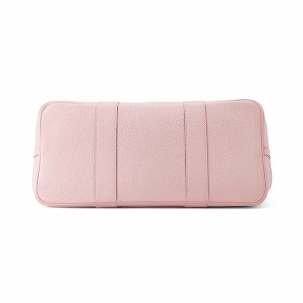 エルメス トートバッグ ガーデンパーティPM ローズサクラ/シルバー金具 カントリー T刻印