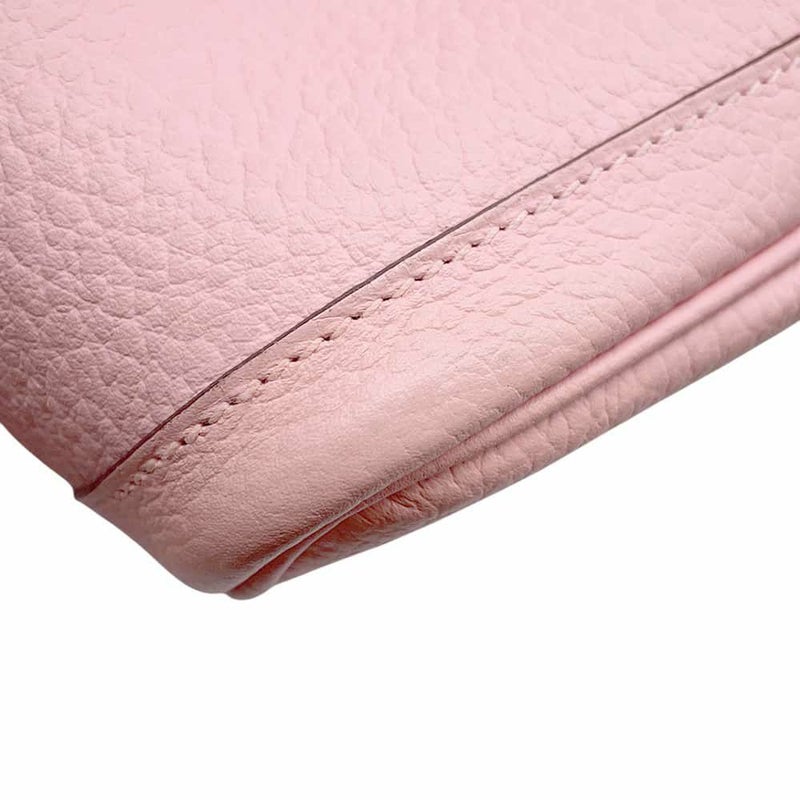 エルメス トートバッグ ガーデンパーティPM ローズサクラ/シルバー金具 カントリー T刻印