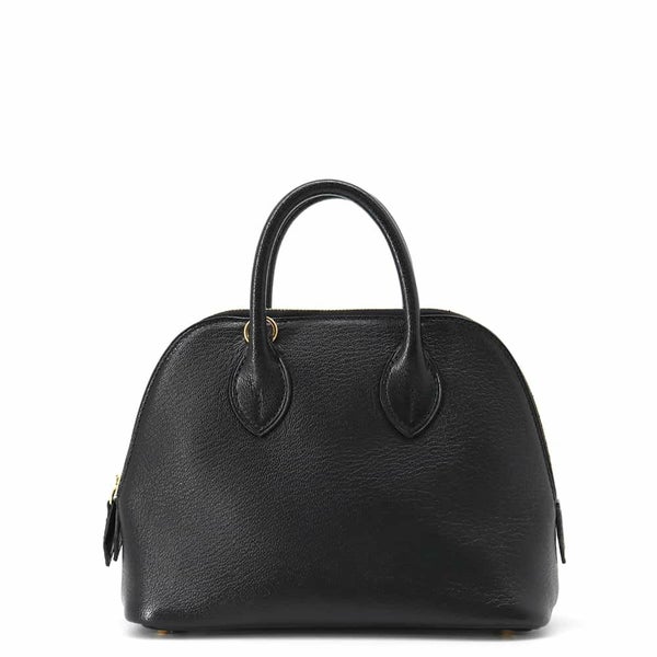 エルメス ボリード1923 ミニ ブラック/ゴールド金具 シェブルミゾル A刻印 2wayショルダー 黒