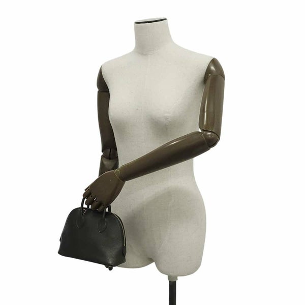 エルメス ボリード1923 ミニ ブラック/ゴールド金具 シェブルミゾル A刻印 2wayショルダー 黒