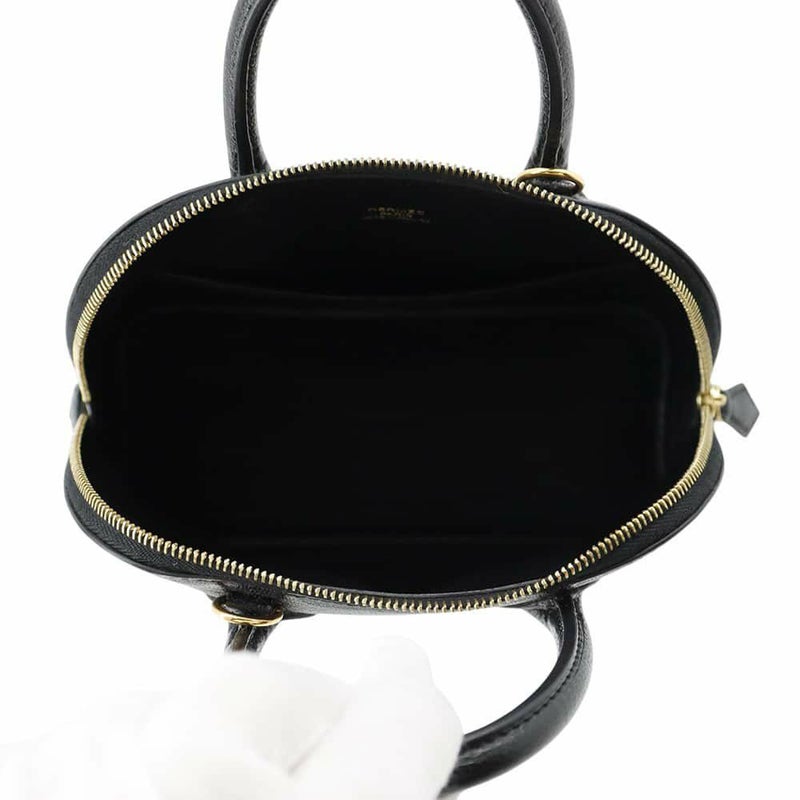 エルメス ボリード1923 ミニ ブラック/ゴールド金具 シェブルミゾル A刻印 2wayショルダー 黒