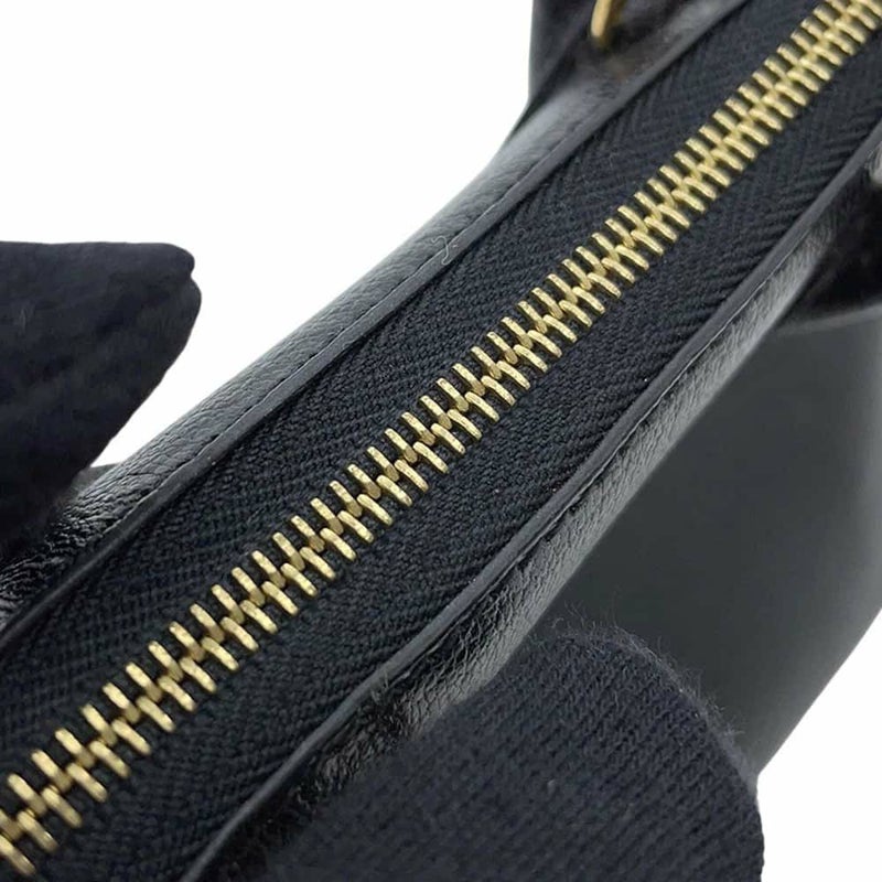 エルメス ボリード1923 ミニ ブラック/ゴールド金具 シェブルミゾル A刻印 2wayショルダー 黒