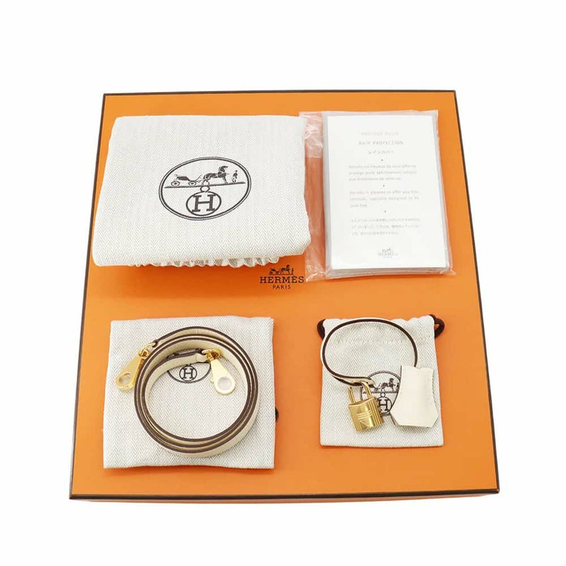 エルメス ハンドバッグ ケリー28 外縫い ナタ/ゴールド金具 エプソン U刻印 2wayショルダー