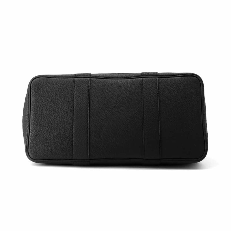 エルメス トートバッグ ガーデンパーティPM ブラック/シルバー金具 ネゴンダ W刻印 黒