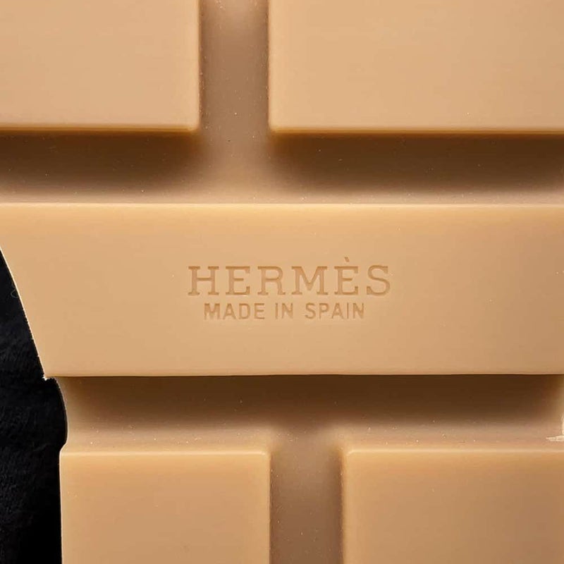 エルメス サンダル エズ 30 Eze レザー レディースサイズ34 HERMES 靴 白