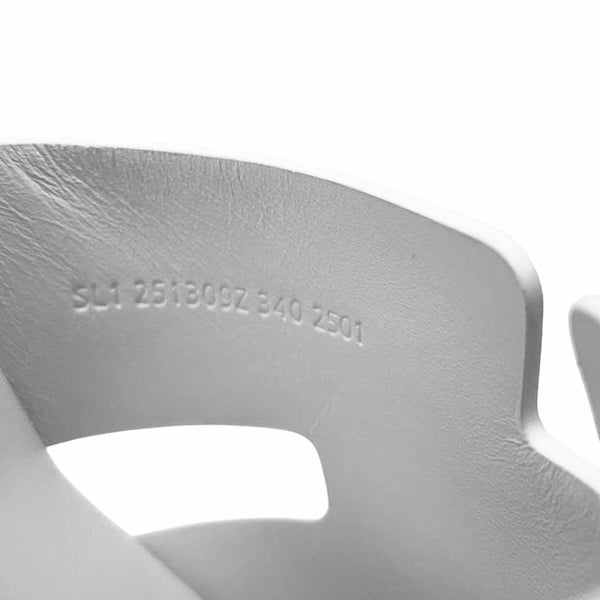 エルメス サンダル エズ 30 Eze レザー レディースサイズ34 HERMES 靴 白