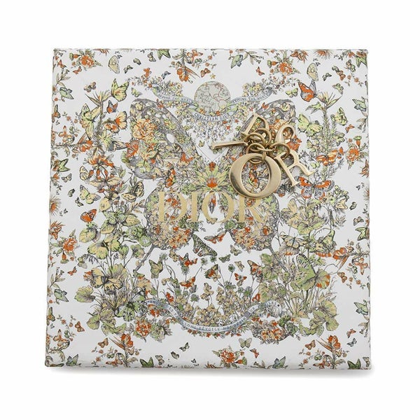 クリスチャン・ディオール 三つ折り財布 レディディオール ロータスウォレット カナージュ S0181ONMJ