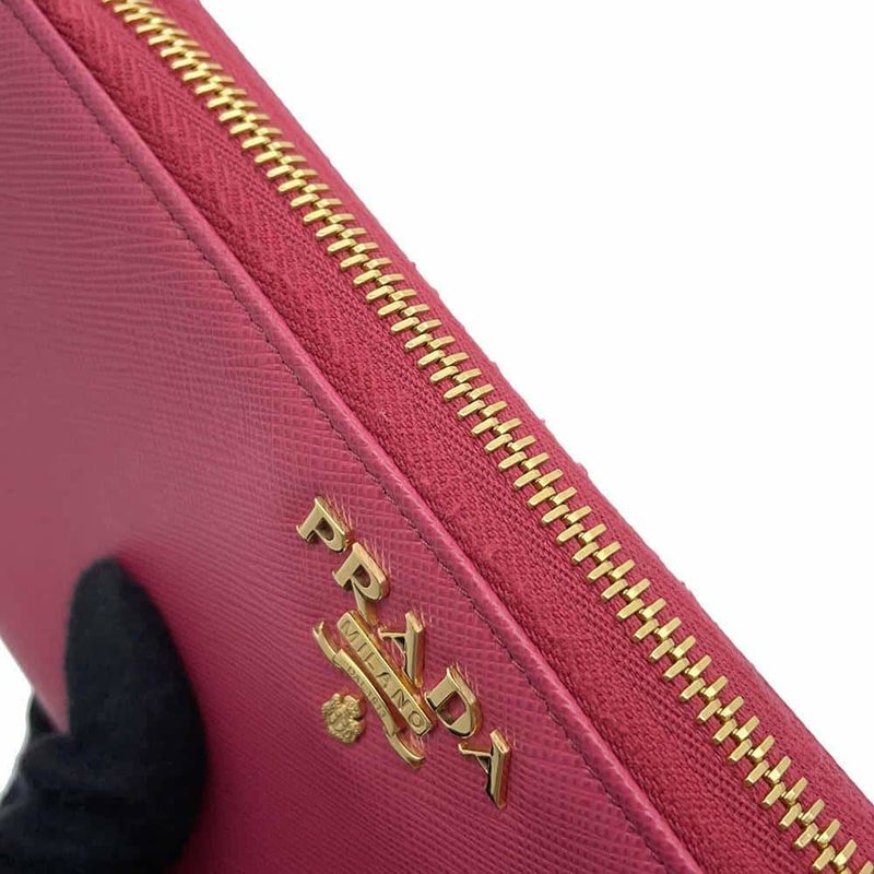 プラダ 長財布 サフィアーノ レザー 1ML506 PRADA 財布  ラウンドファスナー