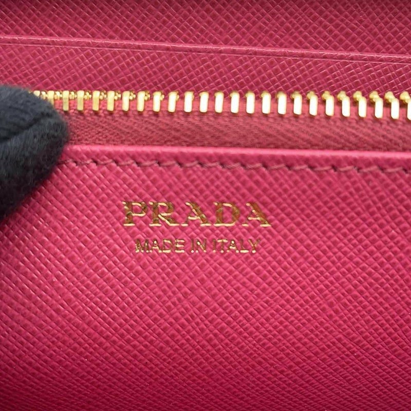 プラダ 長財布 サフィアーノ レザー 1ML506 PRADA 財布  ラウンドファスナー