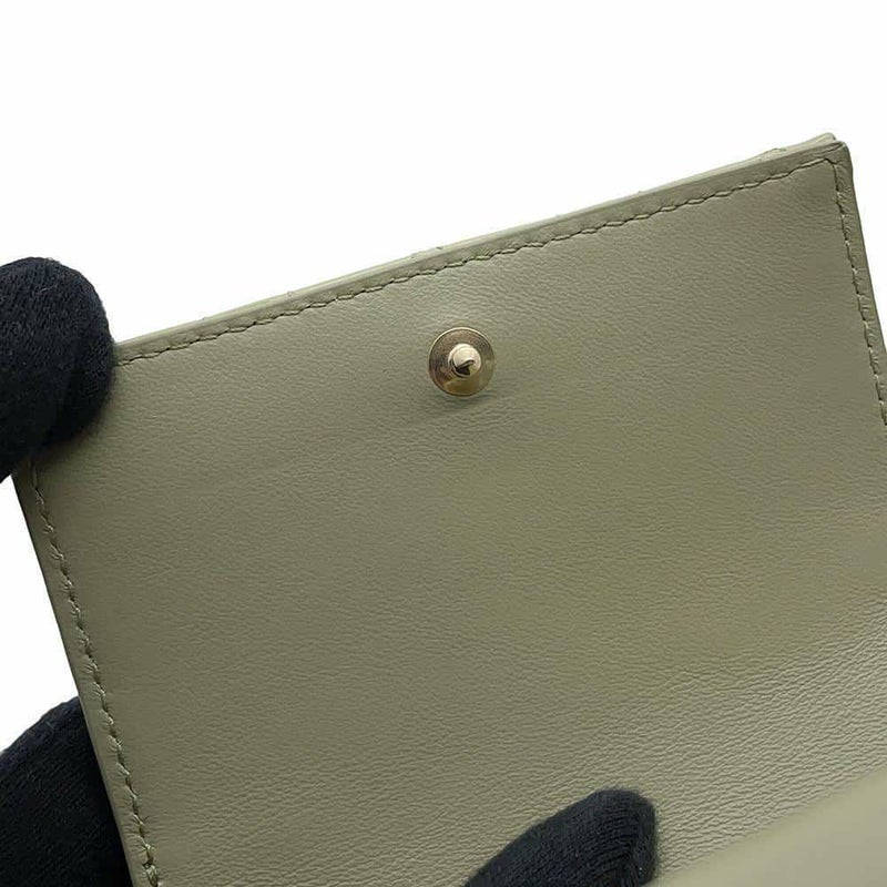 クリスチャン・ディオール 三つ折り財布 レディディオール ロータスウォレット カナージュ S0181OVRB 財布