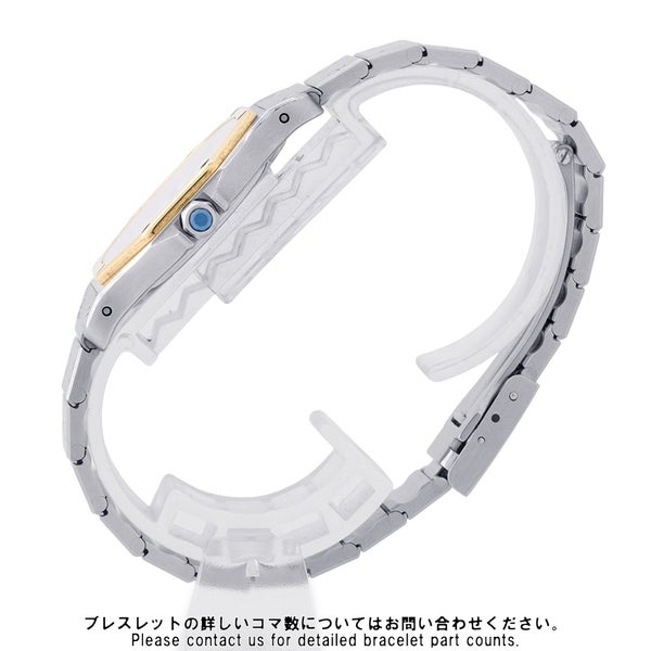 カルティエ サントスオクタゴン LM W2001583/187902 Cartier 腕時計 アイボリー文字盤 ヴィンテージ