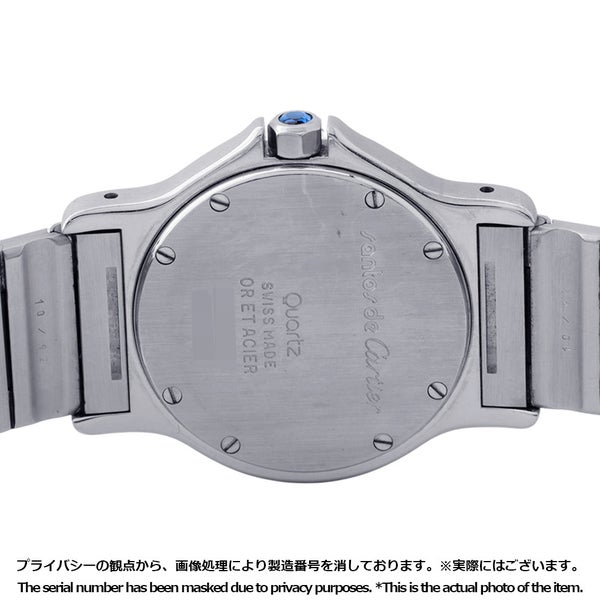 カルティエ サントスオクタゴン LM W2001583/187902 Cartier 腕時計 アイボリー文字盤 ヴィンテージ