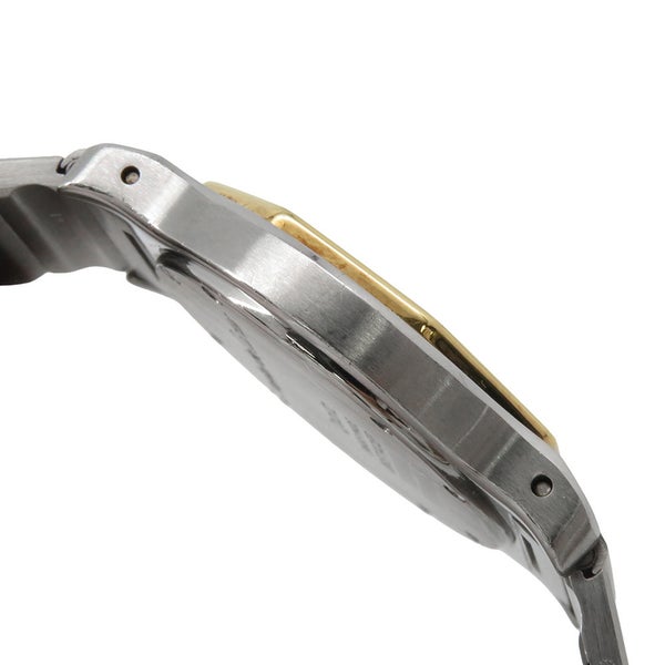カルティエ サントスオクタゴン LM W2001583/187902 Cartier 腕時計 アイボリー文字盤 ヴィンテージ