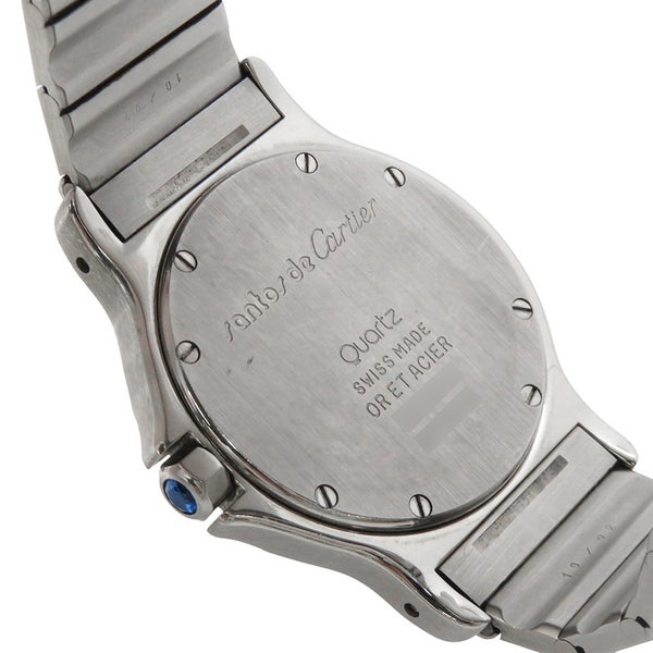 カルティエ サントスオクタゴン LM W2001583/187902 Cartier 腕時計 アイボリー文字盤 ヴィンテージ