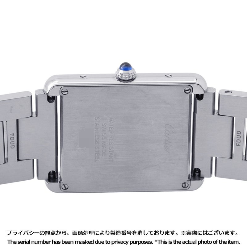 カルティエ タンク ソロ ウォッチ LM W5200014 Cartier 腕時計 ウォッチ シルバー文字盤 クォーツ