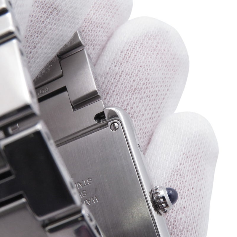 カルティエ タンク ソロ ウォッチ LM W5200014 Cartier 腕時計 ウォッチ シルバー文字盤 クォーツ
