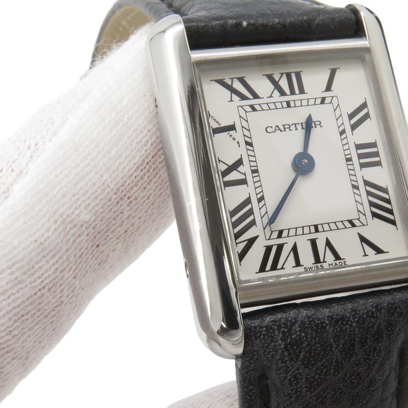 カルティエ タンク マスト SM WSTA0042 Cartier 腕時計 シルバー文字盤 クォーツ