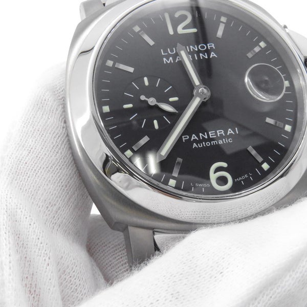 パネライ ルミノール マリーナ PAM00091 PANERAI 腕時計 黒文字盤