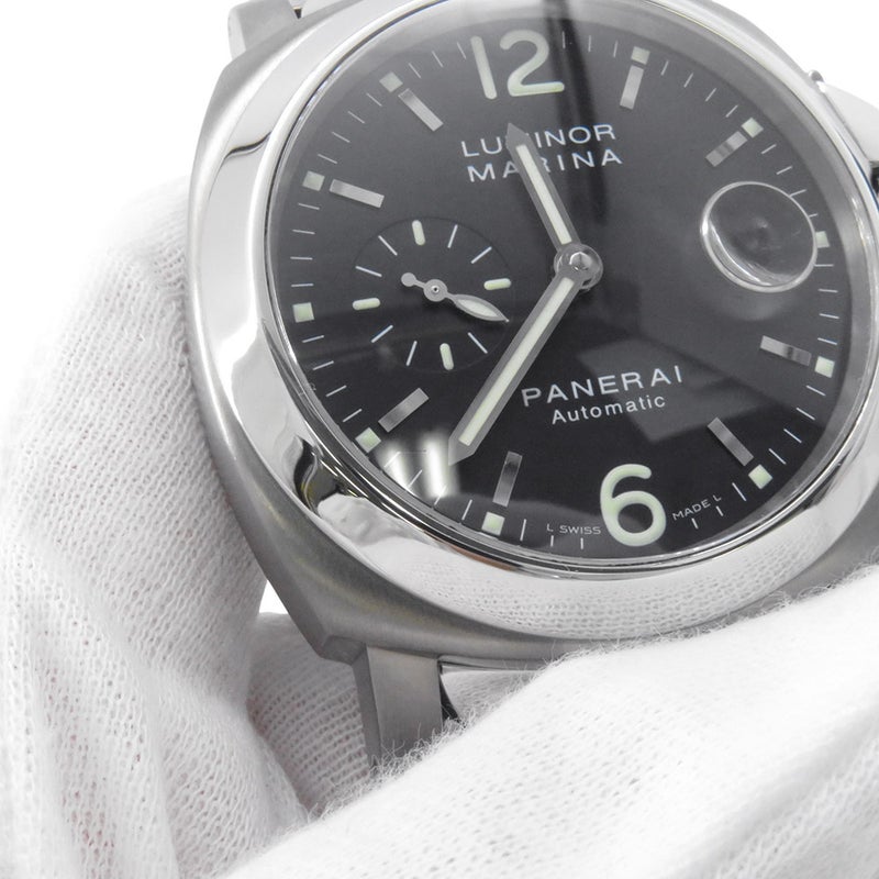 パネライ ルミノール マリーナ PAM00091 PANERAI 腕時計 黒文字盤