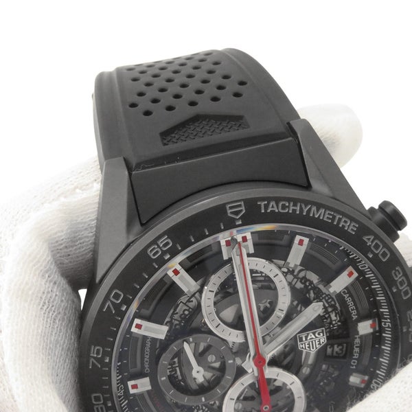 タグホイヤー カレラ ホイヤー01 クロノグラフ CAR2090.FT6088 TAG Heuer 腕時計 黒文字盤黒文字盤