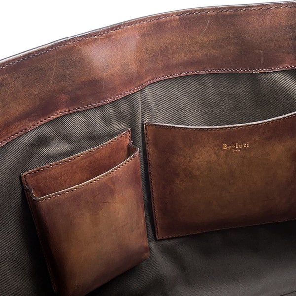 ベルルッティ トゥージュール カリグラフィ トートバッグ  Berluti バッグ ビジネスバッグ メンズ