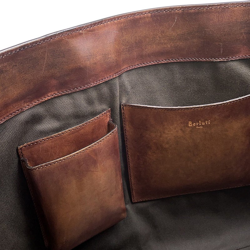 ベルルッティ トゥージュール カリグラフィ トートバッグ  Berluti バッグ ビジネスバッグ メンズ