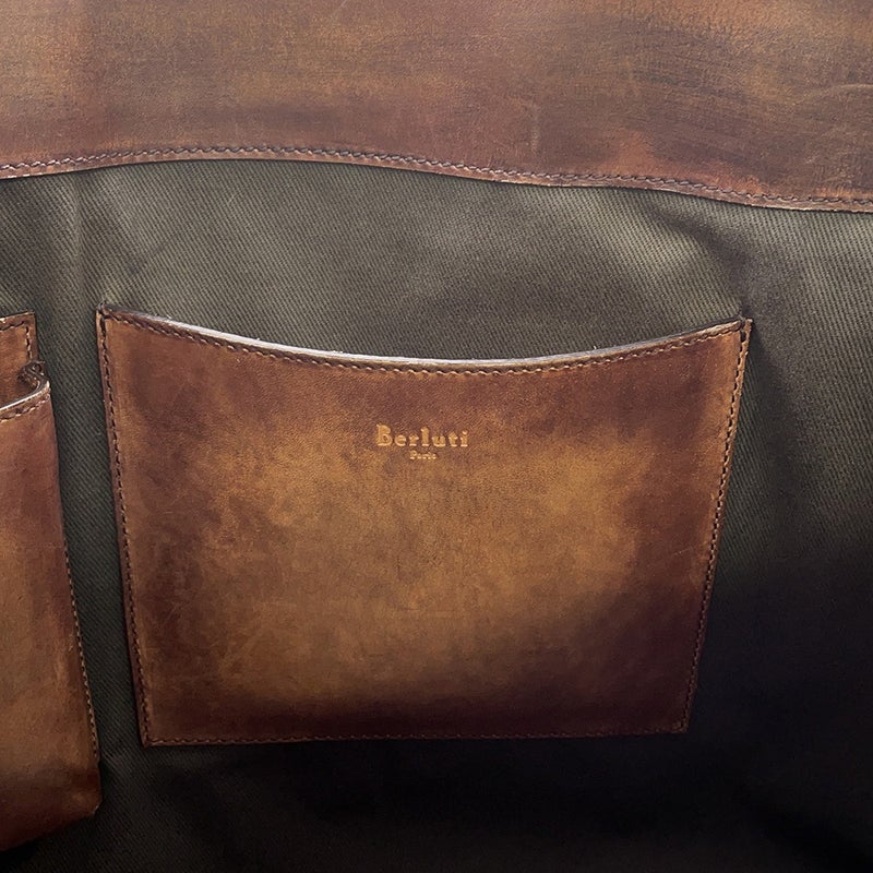 ベルルッティ トゥージュール カリグラフィ トートバッグ  Berluti バッグ ビジネスバッグ メンズ