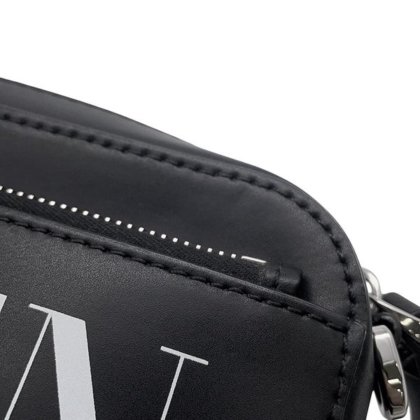 ヴァレンティノ・ガラヴァーニ ショルダーバッグ VLTNロゴ VALENTINO 2wayボディバッグ 黒