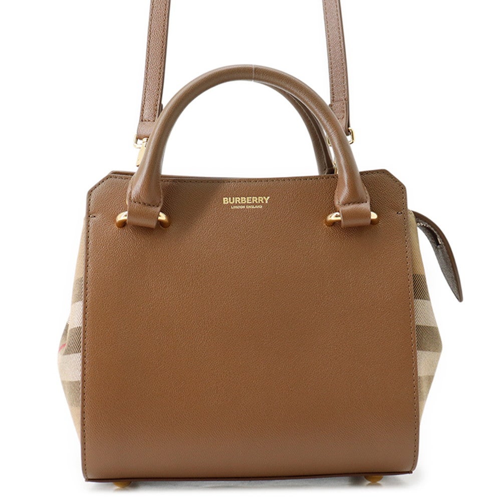 バーバリー ハンドバック バーバリー ハンドバッグ バンウェル レザー 80844851 BURBERRY 2way