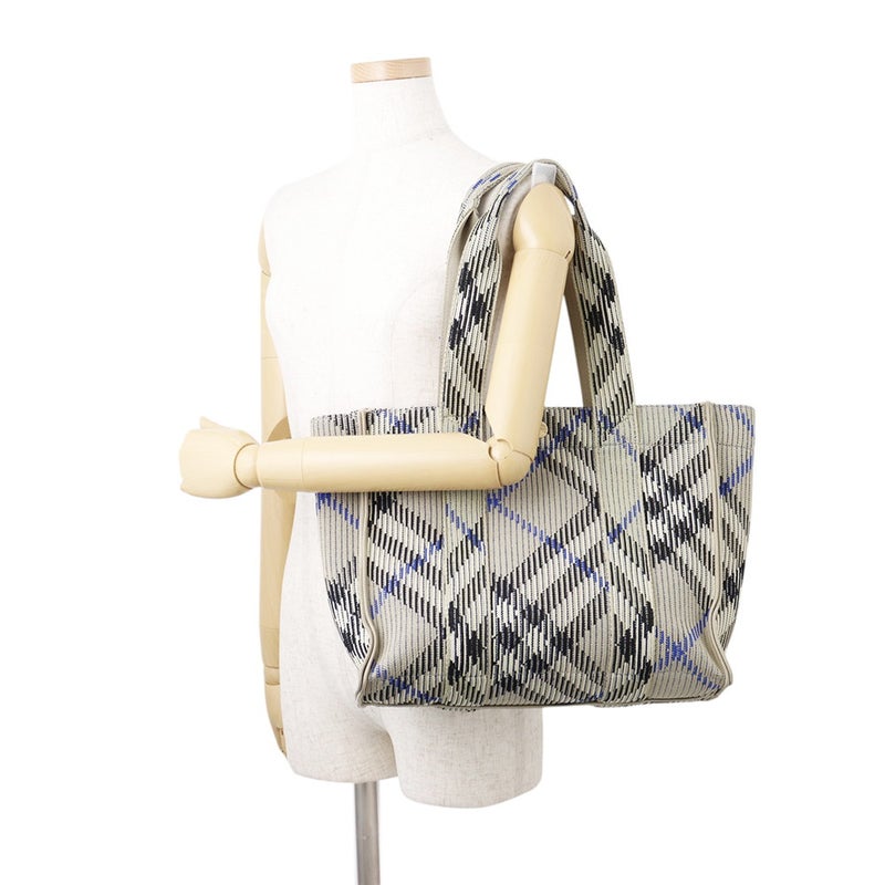 バーバリー トートバッグ チェック キャンバス BURBERRY バッグ