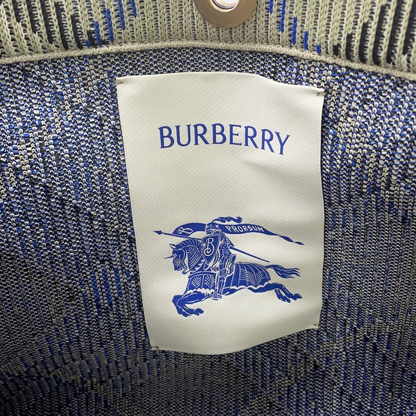 バーバリー トートバッグ チェック キャンバス BURBERRY バッグ