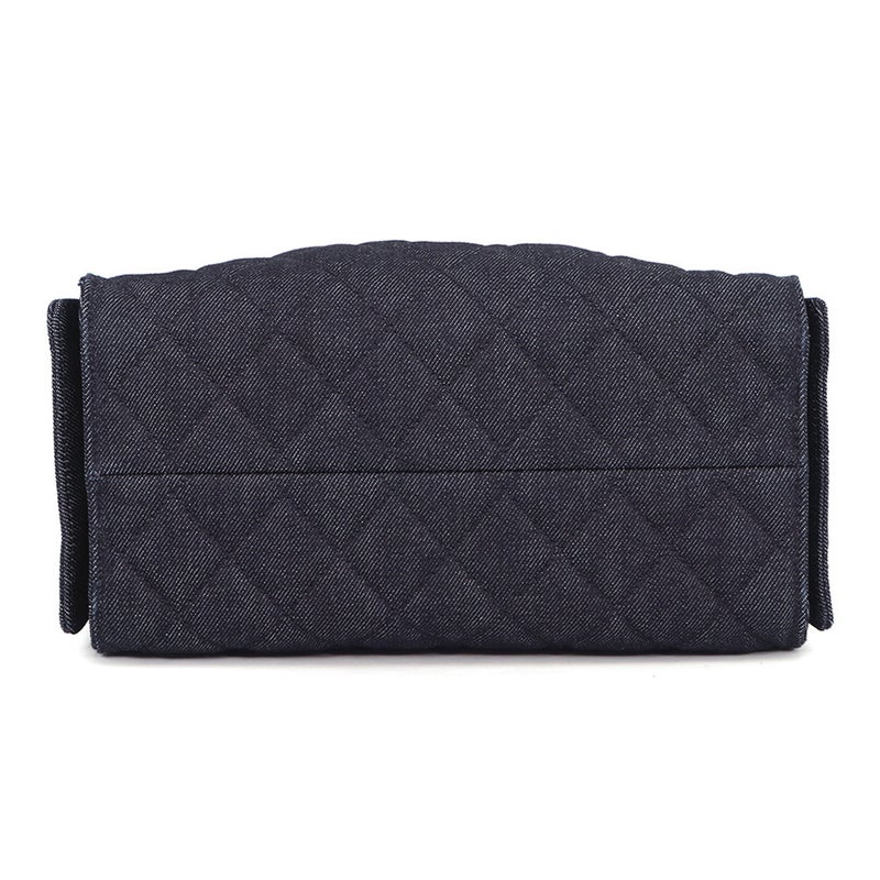シャネル チェーンショルダーバッグ ココマーク マトラッセ CHANEL 25 スモール デニム AS5293 CHANEL 黒