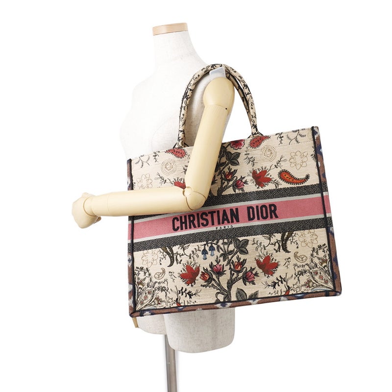 クリスチャン・ディオール トートバッグ ラージ キャンバス Christian Dior  バッグ