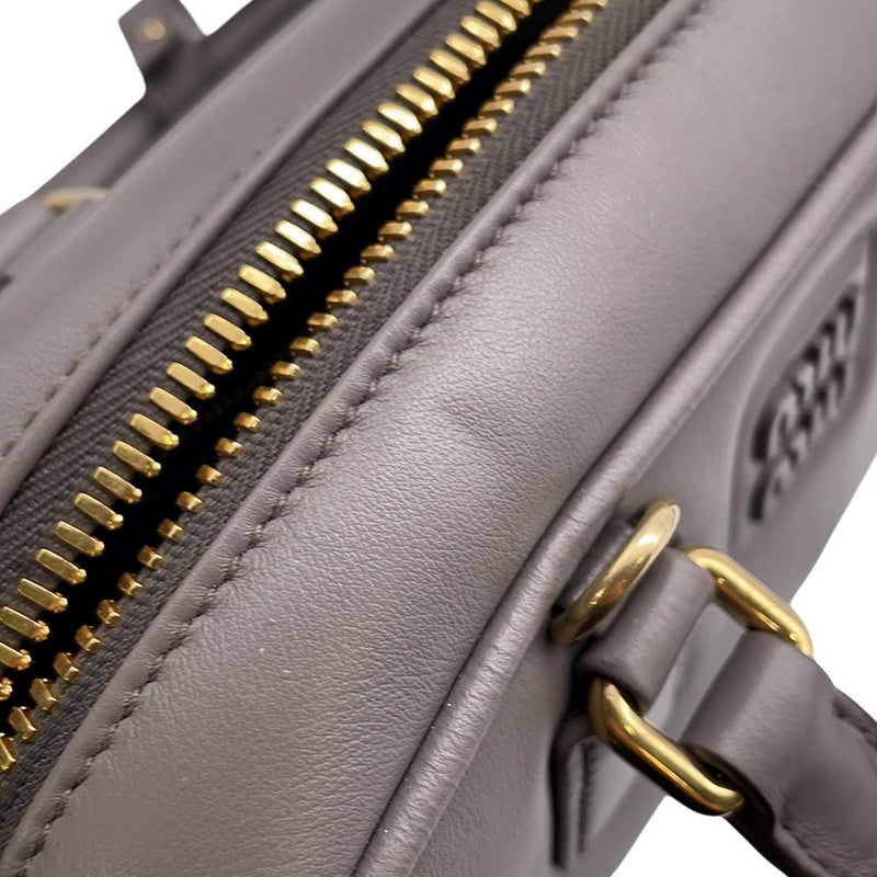 ミュウミュウ ハンドバッグ アルカディ レギュラー レザー 5BB142 Miu Miu ２wayショルダー
