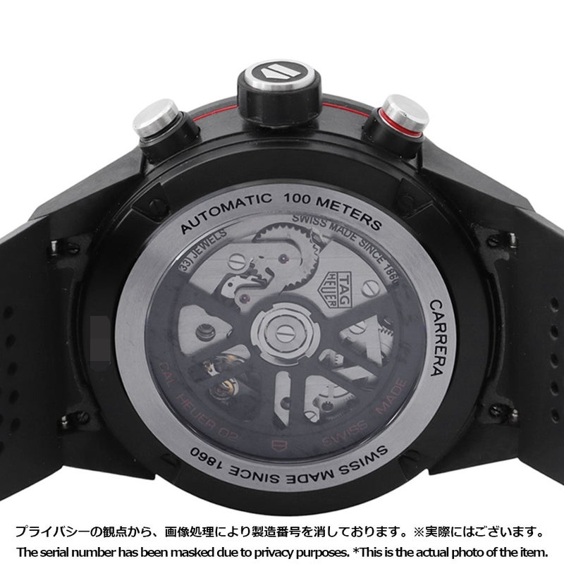 タグホイヤー カレラ キャリバー ホイヤー02 CBG2016 TAG Heuer 腕時計 黒文字盤