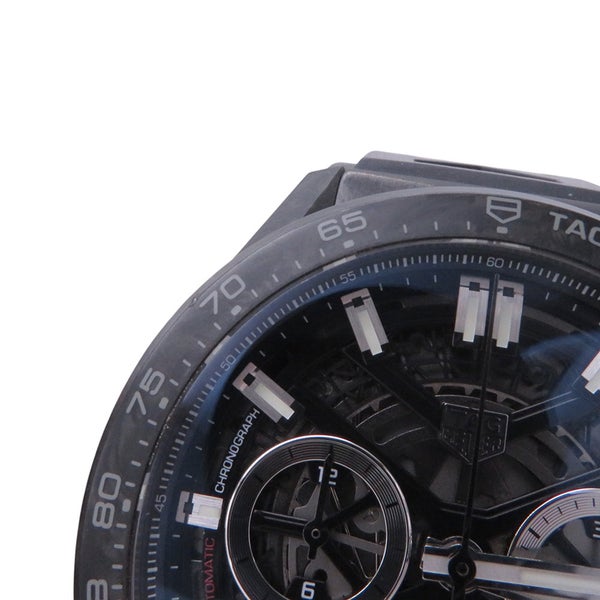 タグホイヤー カレラ キャリバー ホイヤー02 CBG2016 TAG Heuer 腕時計 黒文字盤