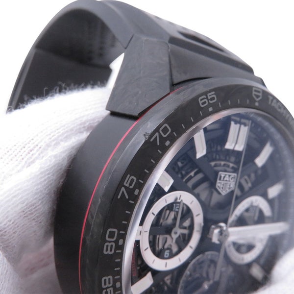 タグホイヤー カレラ キャリバー ホイヤー02 CBG2016 TAG Heuer 腕時計 黒文字盤
