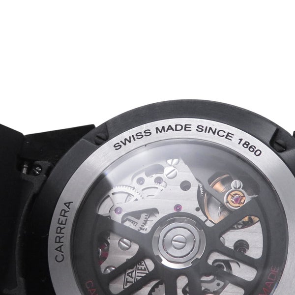 タグホイヤー カレラ キャリバー ホイヤー02 CBG2016 TAG Heuer 腕時計 黒文字盤