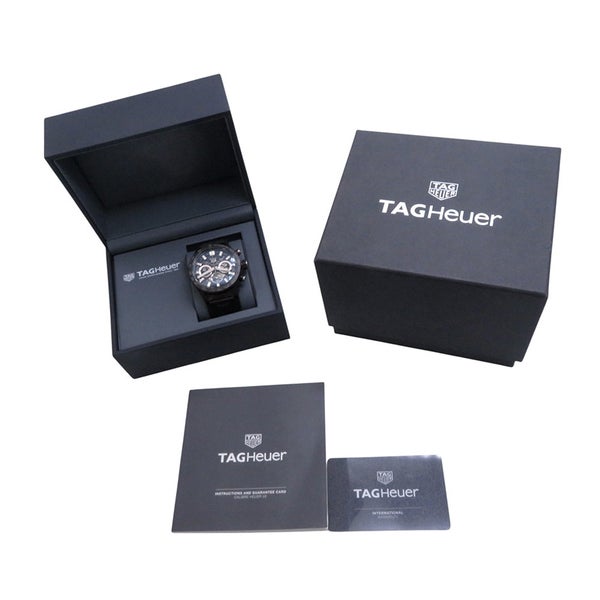 タグホイヤー カレラ キャリバー ホイヤー02 CBG2016 TAG Heuer 腕時計 黒文字盤