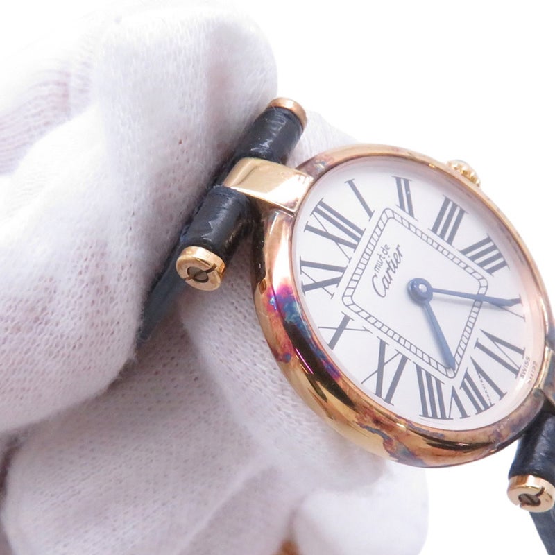 カルティエ マストヴァンドーム SM W1005354 Cartier 腕時計 シルバー文字盤